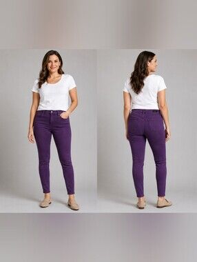 Burgundy Liverpool LA Skinny Jeans